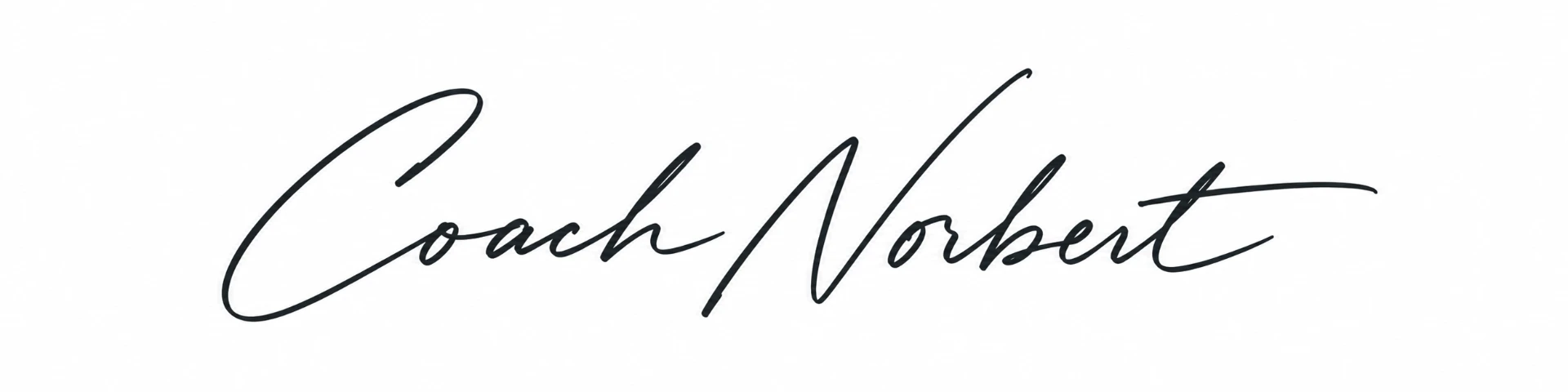 Signed, Coach Norbert